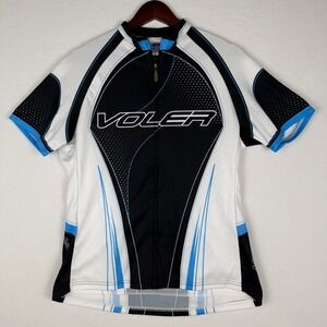 Voler Cycling Jersey Womens XL Full Zip Club Raglan Lightweight Biking